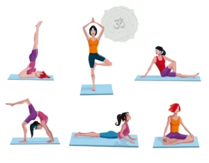 les postures de yoga